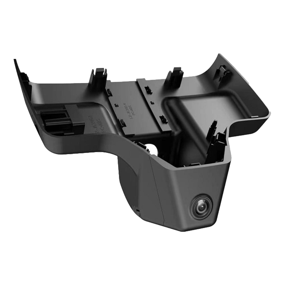 Vehicle-specific 4K front + 1080P rear dash cam kit for Hongqi H5 2023(Black) (white background product image)