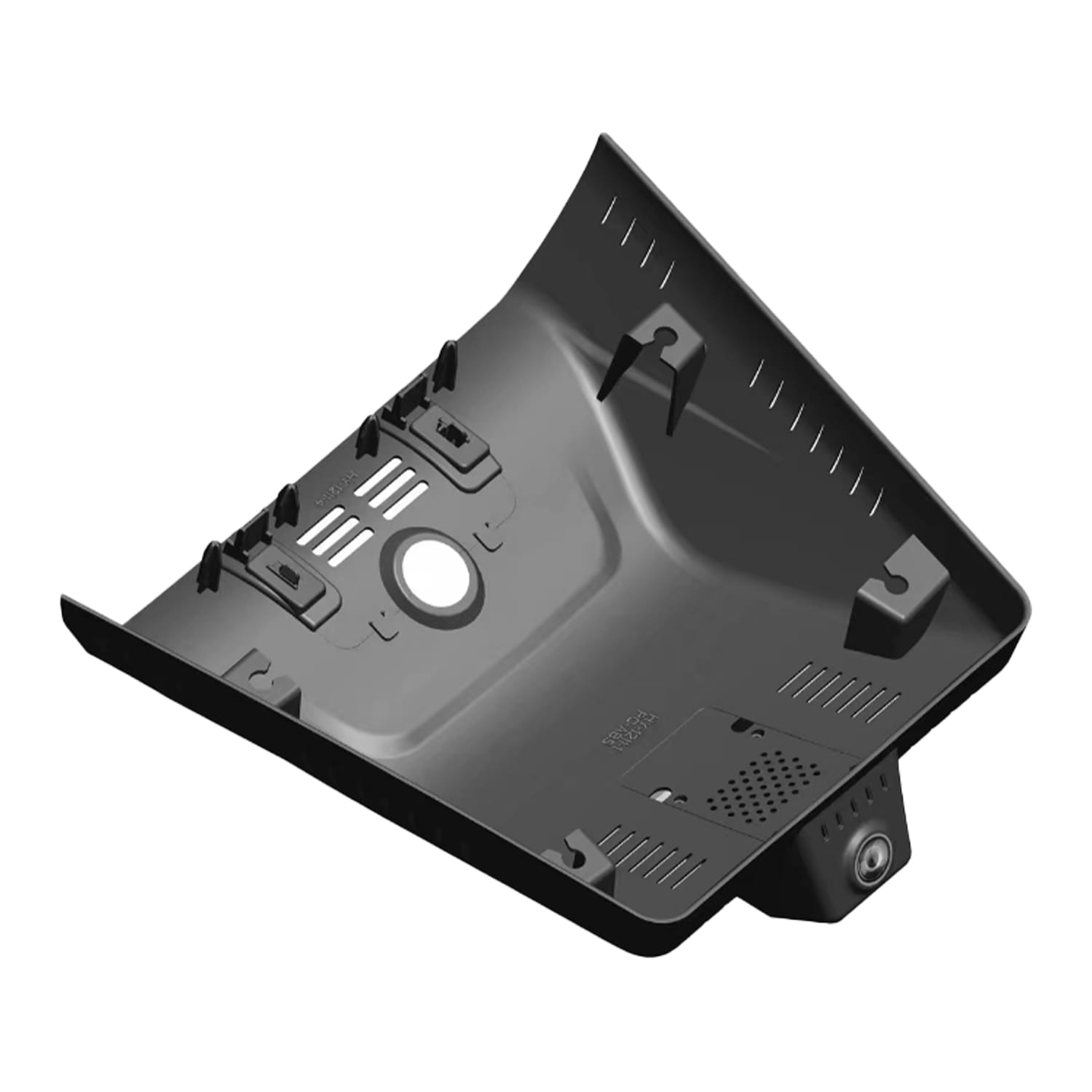 Vehicle-specific 4K front + 1080P rear dash cam kit for Cadillac Optiq 2024 (white background product image)