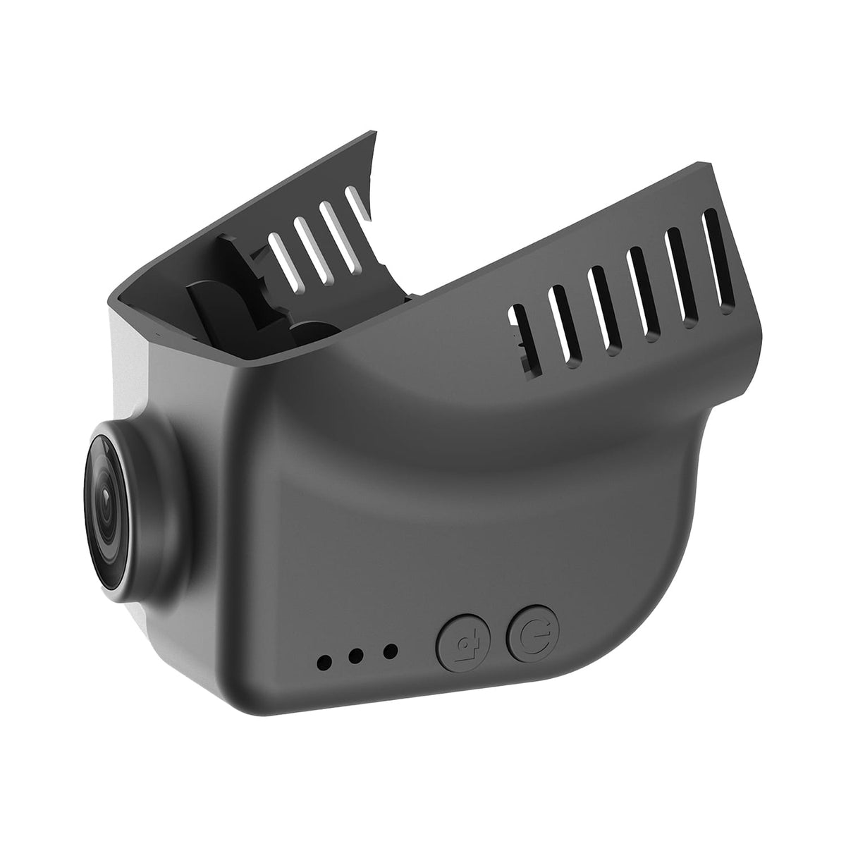 Vehicle-specific 4K front + 1080P rear dash cam kit for Cadillac ATS-L 2015 (white background product image)