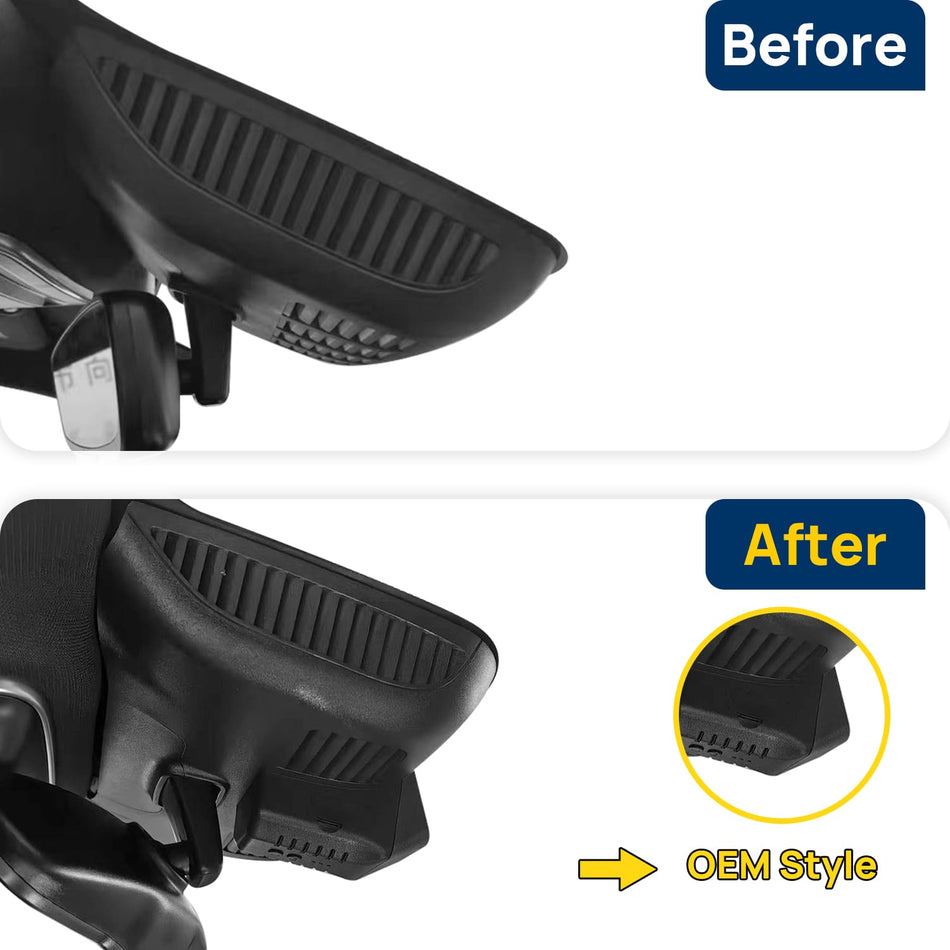 Vorher-Nachher Vergleich: Xplywi 4K/1080P Doppel Dashcam Autokamera Kompatibel mit BYD Tang DM EV 2021-2025, diskrete OEM-Installation