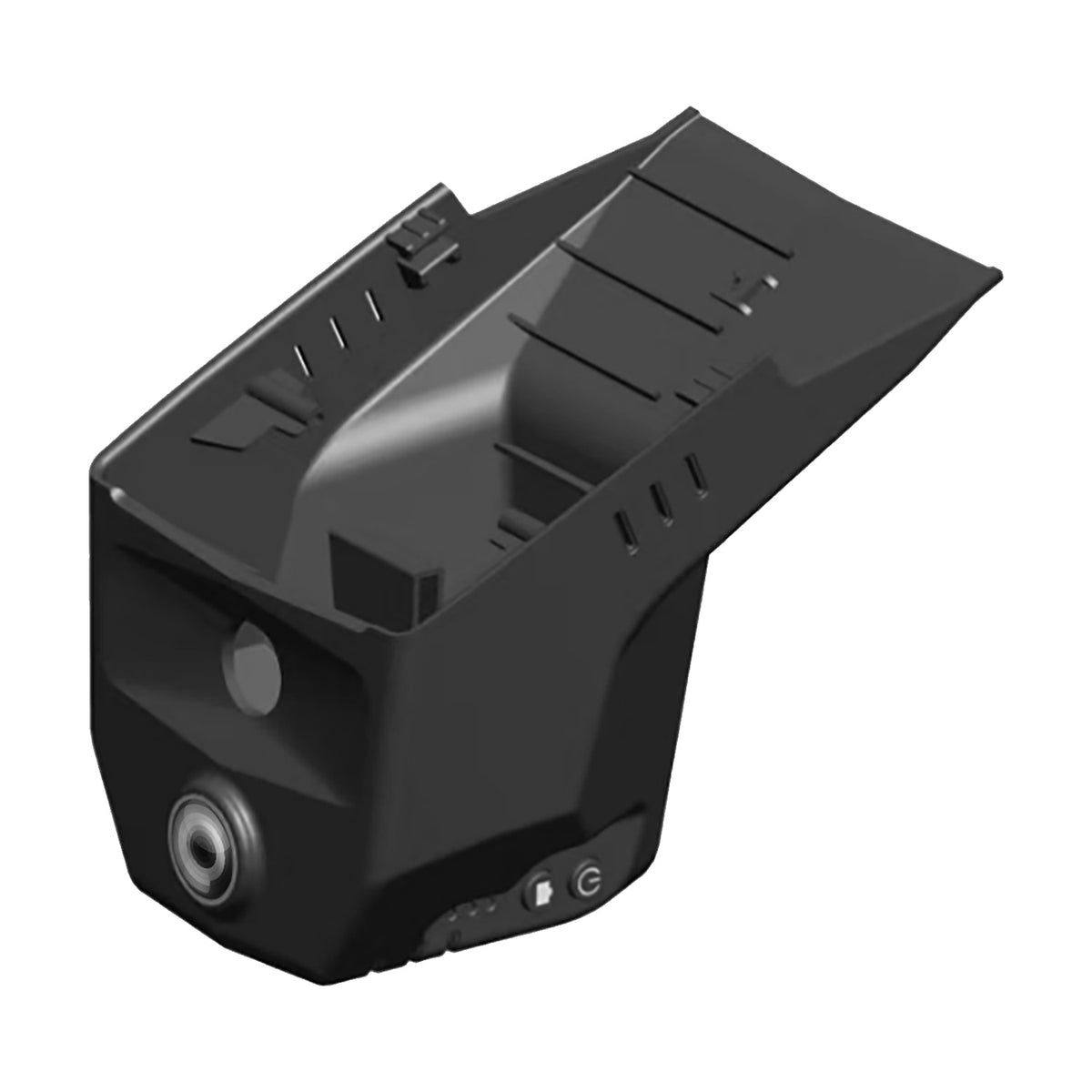 Vehicle-specific 4K front + 1080P rear dash cam kit for Volkswagen Touran Pro 2025 (white background product image)