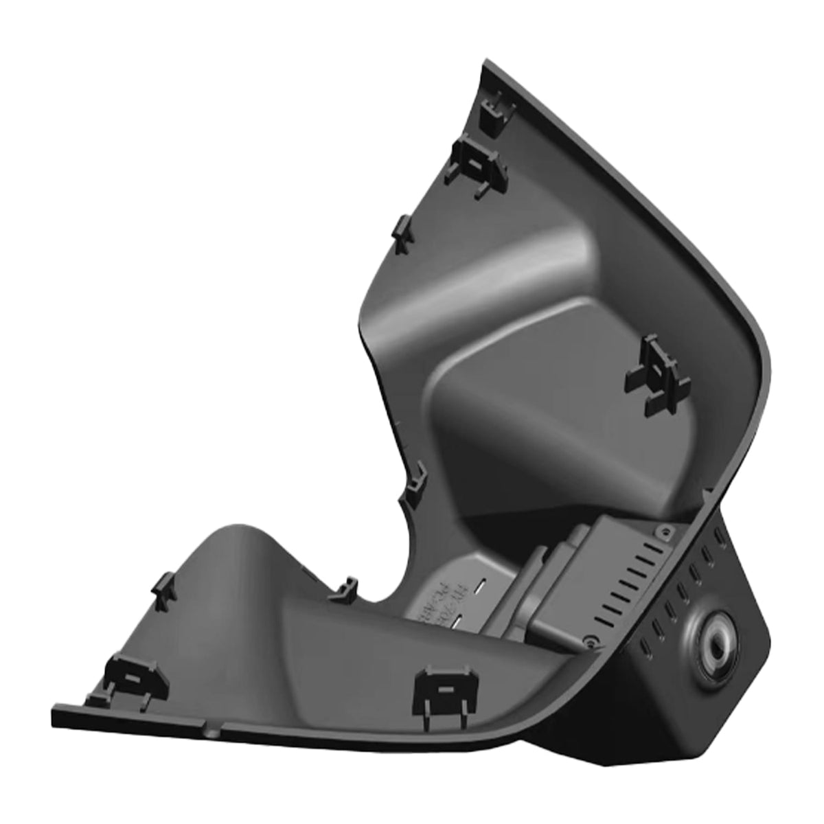 Xplywi Dual Dashcam Kompatibel mit Ford Edge 2023, 2K/1080P, vorne und hinten, WLAN